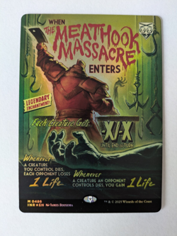 The Meathook Massacre (Showcase) #486 (Foil) NM Innistrad Remastered Magic MTG - Image 1