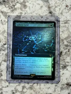 Sphere Grid Extended Art FOIL FIC 123 Rare (MTG Final Fantasy 2025) - Image 1
