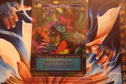 Plague of Frogs Unique Alpha Foil Sorcery Contested Realm - Image 1