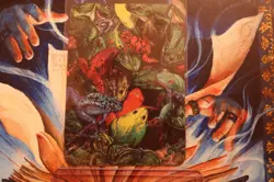 Plague of Frogs Unique Alpha Foil Sorcery Contested Realm - Image 2