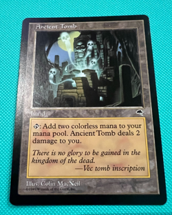 Ancient Tomb - Tempest - MTG - Magic the Gathering - Image 1