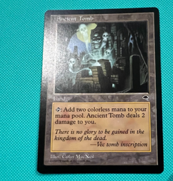 Ancient Tomb - Tempest - MTG - Magic the Gathering - Image 2