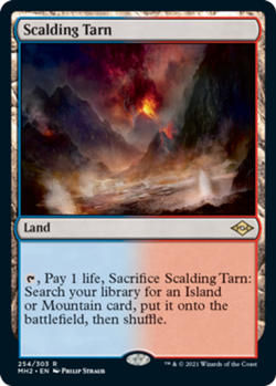 Scalding Tarn Modern Horizons 2 Magic mtg Moderate Play, English x1 - Image 1