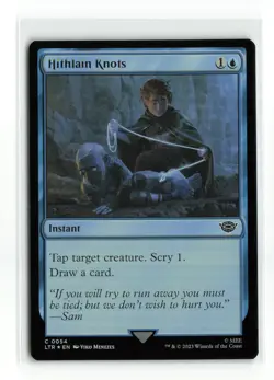 HITHLAIN KNOTS 0054 FOIL LORD OF THE RINGS MTG NM - Image 1