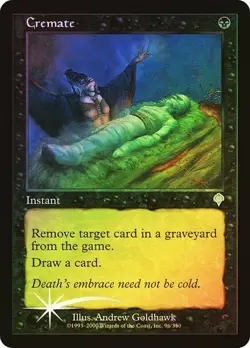 Invasion MTG FOIL Cremate Magic - Image 1