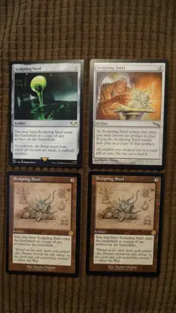 Magic: the Gathering / MtG Sculpting Steel x4 Mixed Sets - Image 1