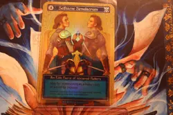 Selfsame Simulacrum Elite Alpha Foil Sorcery Contested Realm - Image 1