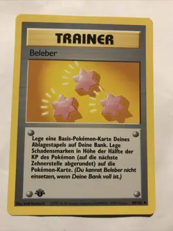 Beleber (Revive) Trainer 1999 Pokemon German Base Set 1st Edition Card 89/102 - Image 1