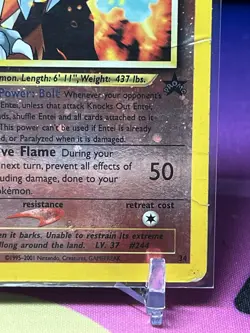 Pokemon - Entei #34 - Movie Promo - Reverse Holo HP - Image 4