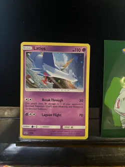 Latios SM88 Holo Black Star Promo Sun & Moon Pokemon Card 144💎NM💎 - Image 1
