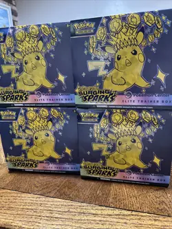 EMPTY Pokemon TCG Surging Sparks Pokemon Center Elite Trainer Box CASE - Image 2