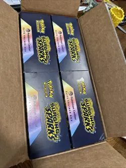 EMPTY Pokemon TCG Surging Sparks Pokemon Center Elite Trainer Box CASE - Image 4