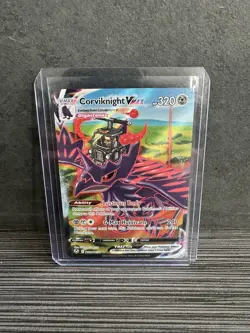Pokemon TCG Corviknight VMAX TG19 Silver Tempest NM/M Trainer Gallery - Image 1