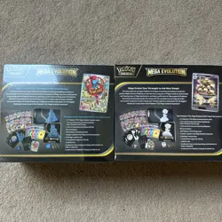 Pokemon Center Elite Trainer Box Mega Evolution Lucario Gardevoir ETB Torn Seal - Image 3