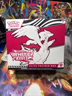 Pokemon TCG - S&V: White Flare - Elite Trainer Box - NEW/Factory Sealed 2025 - Image 1