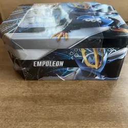 Pokemon TCG Empoleon V Tin-POTENTIALLY EVOLVING SKIES/BRILLIANT STARS✅Sealed🔥B - Image 2