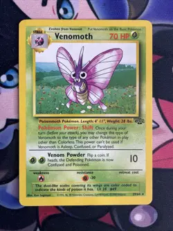 Pokemon VENOMOTH 29/64 Jungle - RARE - Lp/nm - Image 1