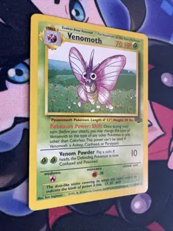 Pokemon VENOMOTH 29/64 Jungle - RARE - Lp/nm - Image 2