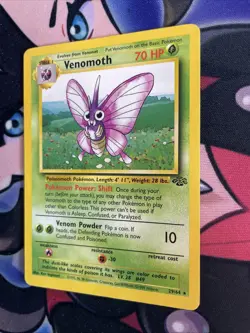 Pokemon VENOMOTH 29/64 Jungle - RARE - Lp/nm - Image 3