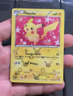 Pikachu RC7/RC25 Legendary Treasures: Radiant Collection Holo - Image 2