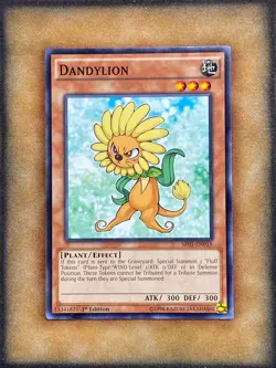 Yugioh Dandylion SR01-EN018 Common 1st Ed NM - Image 1