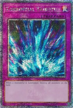 Torrential Tribute - MP24-EN010 - Quarter Century Secret Rare 1st Edition Yugioh - Image 1