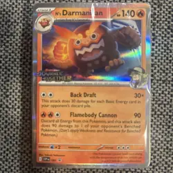 SEALED Pokemon TCG N's Darmanitan Journey Together Prerelease 40-Card Deck - Image 1