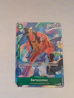 Bartolomeo P-029 Promo Card One Piece Mint NM - Image 1