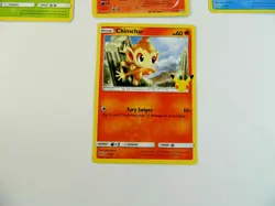 Pokemon lot of 7 NON-HOLO Pokemon Card 25th Anniversary McDonalds Promo 2021 - Image 4