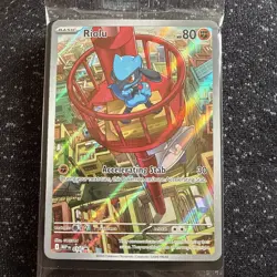Riolu Full Art Promo Card from Mega Evolutions Sealed - Image 1