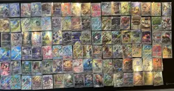 Pokemon Card Game Japanese Lot Set 100 CARD Art Rare Ar Different Types BULK - Image 1
