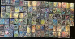 Pokemon Card Game Japanese Lot Set 100 CARD Art Rare Ar Different Types BULK - Image 1