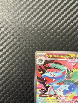 Mega Venusaur EX SIR Mega Evolution English Pokemon Card NM 177/132 - Image 2