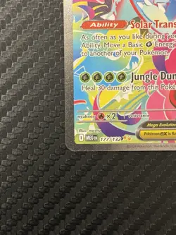 Mega Venusaur EX SIR Mega Evolution English Pokemon Card NM 177/132 - Image 4