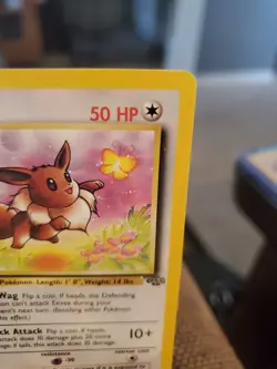 Eevee - 51/64 - Jungle - Unlimited - Pokemon Card - Vintage - NM/LP+ - Image 3