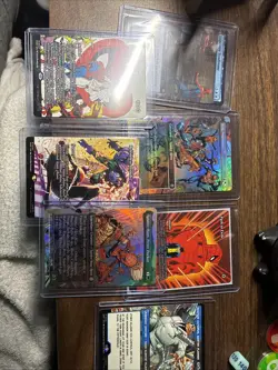 MTG Secret Lair Spider-Man Lot 6 Cards | Marvel Crossover Foils & Showcase Art - Image 1