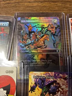 MTG Secret Lair Spider-Man Lot 6 Cards | Marvel Crossover Foils & Showcase Art - Image 4
