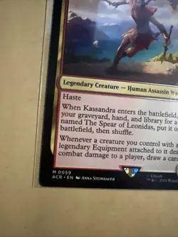 MTG Kassandra, Eagle Bearer ACR 0059 M NM Regular - Image 3