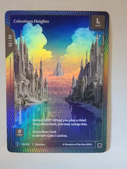 Wonders of the First Celestium Heights 318 OCM 56/99, 1st Edition SSP - Image 1