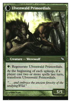Ulvenwald Mystics / Ulvenwald Primordials Innistrad MTG - NM+ - Image 2