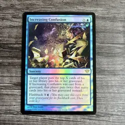 MTG [Increasing Confusion] FOIL Dark Ascension 41/158 Rare NM/MT Unplayed - Image 1
