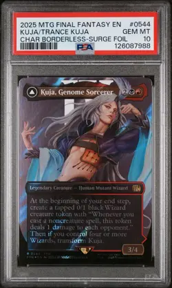 Kuja, Genome Sorcerer (Borderless) (Surge Foil) Final Fantasy Foil - Image 1