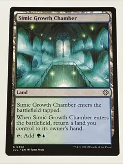 MTG Commander: The Lost Caverns of Ixalan Simic Growth Chamber 0352 NM - Image 1