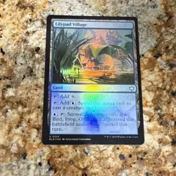 Lilypad Village Bloomburrow Foil MTG - Image 1