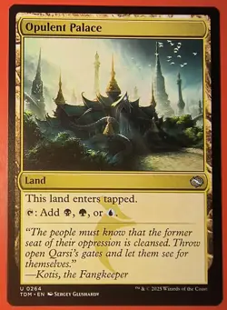 MTG, OPULENT PALACE, TDM, TARKIR DRAGONSTORM, 0264, UNCOMMON /NM/REGULAR - Image 1