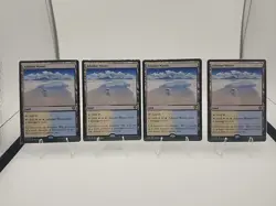4x Adarkar Wastes Dominaria United Near Mint English MTG Playset - Image 1
