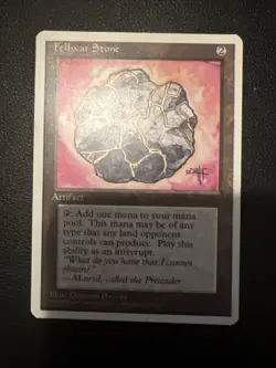 MTG Fellwar Stone 4th Edition Regular Uncommon - Image 1