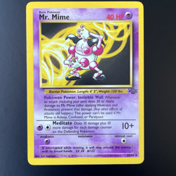 Mr. Mime 22/64 Pokemon Jungle Set Non-Holo Rare Vintage WOTC NM - Image 1
