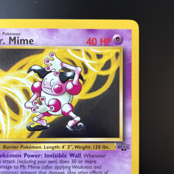 Mr. Mime 22/64 Pokemon Jungle Set Non-Holo Rare Vintage WOTC NM - Image 3