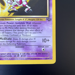 Mr. Mime 22/64 Pokemon Jungle Set Non-Holo Rare Vintage WOTC NM - Image 5